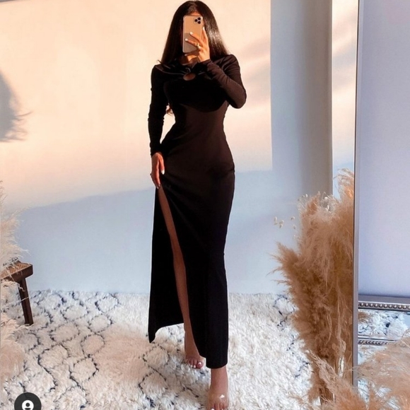 Zara Cut Out Dress - Picture 2 of 12